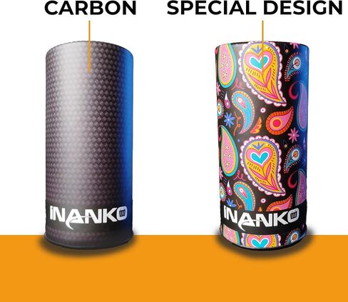 Car Tissue Holder - Tube Design - Storage and Peny Bank - Hard Carton (Carbon) (Special Design) in Saudi Arabia