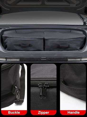 Front Frunk Oxford Insulation Cooler Storage Bag for Tesla Cybertruck 2024, Front Waterproof Organizer for Cybertruck Accessories 2PCS in Kuwait