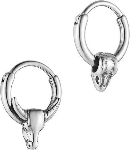 hzman 316l الجراحية الصلب يتوقف حلقات الأنف هوب لثقب الأنف الحاجز الدائري ثعبان البقرة رئيس هوب القرط الغضروف الحلزون Daith الزنمة روك محارة الشفاه شحمة الأذن in Kuwait