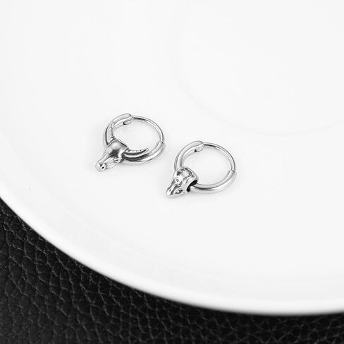 hzman 316l الجراحية الصلب يتوقف حلقات الأنف هوب لثقب الأنف الحاجز الدائري ثعبان البقرة رئيس هوب القرط الغضروف الحلزون Daith الزنمة روك محارة الشفاه شحمة الأذن in Kuwait