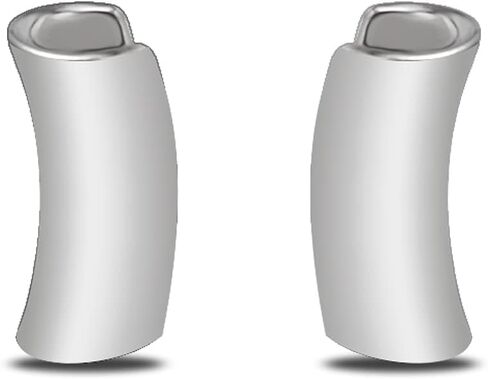 LADEMAYH شماعات شحمة الأذن مقاييس توسيع الفولاذ المقاوم للصدأ سدادات الأذن الأنفاق القرط الكفة ترصيع نقالة ثقب الجسم مجوهرات مقاس XL لـ 3/4 بوصة (19 مم) 7/8 بوصة (22 مم) 1 بوصة (25 مم) in Kuwait