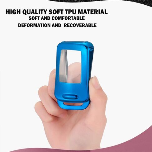 Car Key Fob Cover,Fit for S60 S80 V60 V70 XC60 XC70 Front 5-6 Bottons Key Fob,Smart Car Key Soft TPU Case Protector Key Fob with Alloy Keychain Silver No Plug-In Key Fob in Saudi Arabia