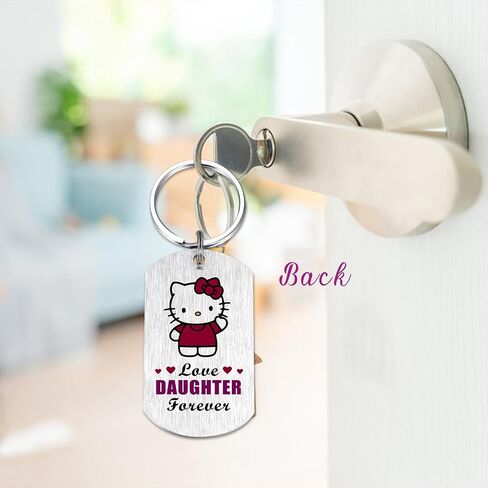 EE&YU Sister Gifts from Sister, Kawaii Kitty Gifts for Teen Girl, Sister Birthday Keychain, Cute Sister Kitty Gifts, Love Adult Sister Gifts Ideas, Sister Christmas Stuff in Saudi Arabia