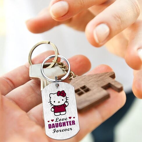 EE&YU Sister Gifts from Sister, Kawaii Kitty Gifts for Teen Girl, Sister Birthday Keychain, Cute Sister Kitty Gifts, Love Adult Sister Gifts Ideas, Sister Christmas Stuff in Saudi Arabia