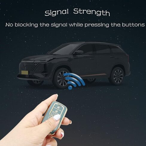 Key Fob Cover Case with Keychain Fashion Holder for Honda Accord Civic CRV Pilot Odyssey Smart Premium TPU Full Cover in Kuwait