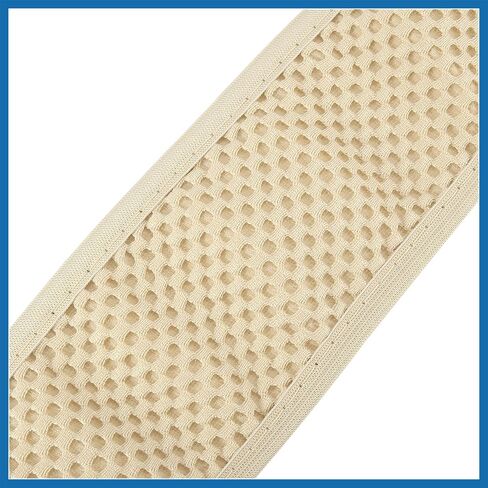 Universal 15" Anti Slip Steering Wheel Cover Elastic Stretch Mesh Cloth Cover Accessory for Car Beige Item Replacement in Saudi Arabia