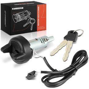 A-Premium Ignition Lock Cylinder with 2 keys Compatible with Buick Vehicles - Century 1997-2005, Regal 1997-2004