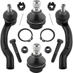 Front Lower Ball Joints Front Outer Tie Rod End Suspension for Nissan Frontier 2005-2019,for Nissan Pathfinder 2005-2012,for Nissan Xterra 2005-2015 K80647 ES800048 ES800108