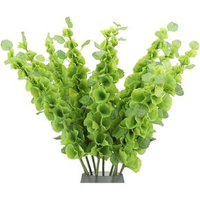 Simulated Shell Leaf Artificial Flower Bell Grass Flower Bells of Ireland Arrangement Home Office Arrangements Indoor Outdoor Decoration