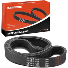 A-Premium Engine Serpentine Drive Belt Compatible with Mazda CX-5 2013-2017, 3/3 Sport 2012-2020, CX-3 2016-2021 & Porsche Cayenne, Panamera & Volkswagen Touareg, 2.0L 2.5L 3.0L, Replace# 06E903137S