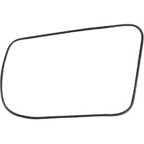 Dasbecan Left driver rearview mirror Glass heated with Backing Plate Compatible with Nissan Altima Sentra 2013 2014 2015 2016 2017 2018 Replace 963663TH0A LH