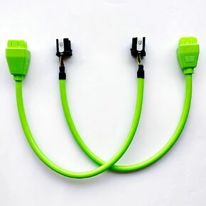 Bypass Gateway Diagnostic Extension Cable,12Pin Male to 12Pin Female and 8Pin Male to 8Pin Female Adpter for FCA Cars Since 2018