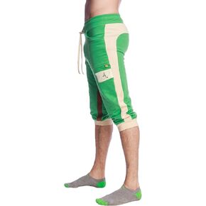 4-rth Men's Edge Cuffed Yoga Capri Pant
