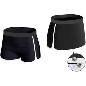 Man’s Boxer Brief, Mans Underwear Alternating Between Boxers and Skirt,Moisture-Wicking Breathable Brief for man