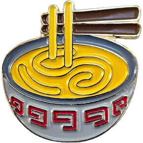 Ramen Noodle Bowl Enamel Lapel Pin
