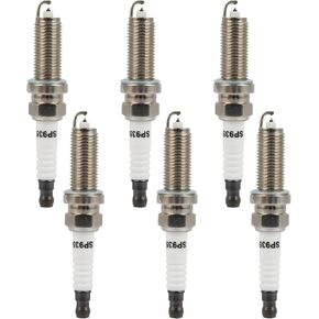 ECCPP Platinum Iridium Spark Plugs 93501 for Nissan Altima 2007-2018,Murano 2009-2020,Pathfinder,Maxima,Quest,350Z & for Infiniti QX60,Q50,G25,G35,M35 pack of 6