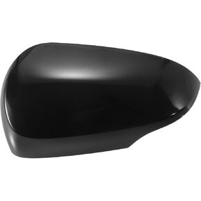Rearview Mirror Cover Cap No.8794552170B3 Left Side Door Mirror Cover for Toyota Prius C 2012-2018 ABS Plastic Black without Paint