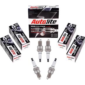 Autolite APP65-4PK Double Platinum Spark Plug, Pack of 4