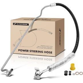 A-Premium Power Steering Hose Pressure Line Hose Assembly Compatible with Toyota Tundra 2000 2001 2002 2003 2004 V6 3.4L