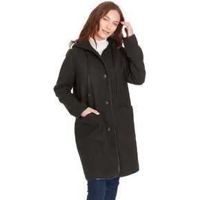Frye Womens Wool Blend Duffle Coat