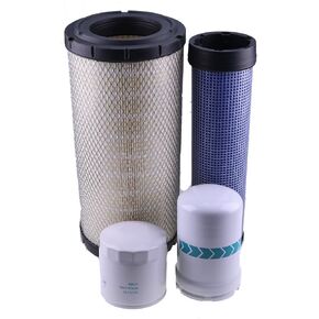 JZGRDN Maintenance Filter Kit Compatible with Kubota SVL90-2C & SVL95-2 with V3800 Engine