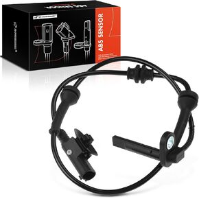 A-Premium ABS Wheel Speed Sensor Compatible with Chrysler Models - 200 2015-2017, L4 2.4L/V6 3.6L - Front Driver or Passenger Side, Replace# 68160057AB, 68160057AC
