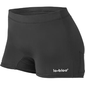Women’s Athletic Cup Support Underwear Pelvic Protection, Cup goes on the outside Black, XS-XL
