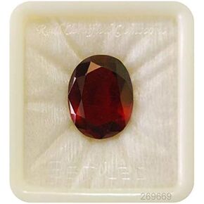 Natural Genuine Unheated Untreatet 4.10 Carat Earth Mined Original Certified Hessonite Garnet Gomed Loose Gemstone