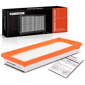 A-Premium Engine Air Filter Compatible with Smart Fortwo 2008-2015, L3 1.3L, Flexible Panel, Replace# A0010940301