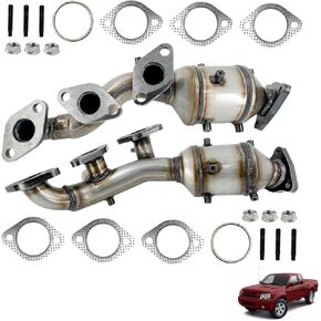 641244 641243 Manifold Catalytic Converters Fits For 2002 2003 2004 NISSAN Frontier Xterra SE XE Sport 3.3L V6