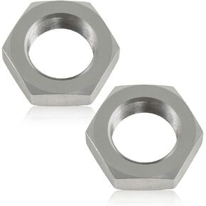 2Pcs Rear Axle Nuts Compatible with Banshee 350cc Blaster 200cc 1988-2006，Breeze 1989-2004，Grizzly 125 2004-2013 Replace#：90170-33011