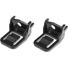 X AUTOHAUX 2 Pcs Black Front Left Side Headlight Clip No.33155-TEA-T01/33155-TBA-A01 for Honda Civic 2016-2020