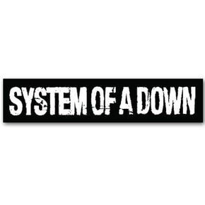 SYSTEM OF A DOWN soad Vynil Car Sticker Decal - Select Size