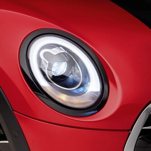 Anillo De Moldura para Faros,Car Headlight Cover Trims,5pcs Gloss Black Headlight Taillight Grille Surround Cover Frame Trims Replacement for Mini F55 F56 F57 Ones JCW 2014 in Saudi Arabia