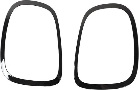 Anillo De Moldura para Faros,Car Headlight Cover Trims,5pcs Gloss Black Headlight Taillight Grille Surround Cover Frame Trims Replacement for Mini F55 F56 F57 Ones JCW 2014 in Saudi Arabia