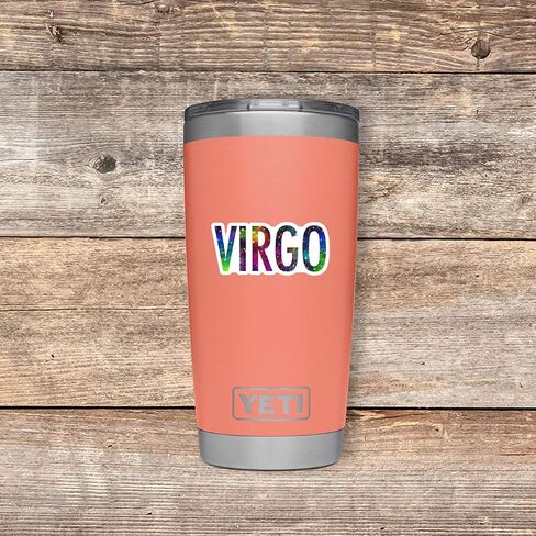 Virgo Astrology Sign Sticker Galaxy Astrology Stickers - 3 Pack - Set of 2.5, 3 and 4 Inch Vinyl Laptop Stickers - for Laptop, Phone, Water Bottle, Car & More Decal (3 Pack) S214639-3Pack in Saudi Arabia