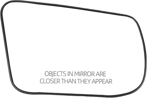 Dasbecan Left driver rearview mirror Glass heated with Backing Plate Compatible with Nissan Altima Sentra 2013 2014 2015 2016 2017 2018 Replace 963663TH0A LH in Kuwait