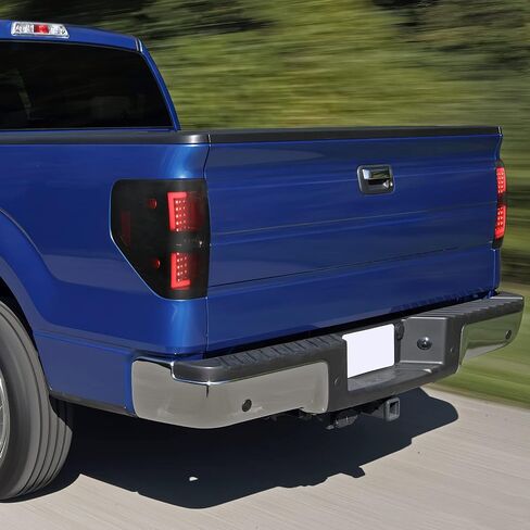 DNA MOTORING Pair of OE Style Tail Lights Compatible with 2009-2014 F150 Styleside Models, Chrome Housing Clear Lens, TL-ZTL-006CHCL in Saudi Arabia
