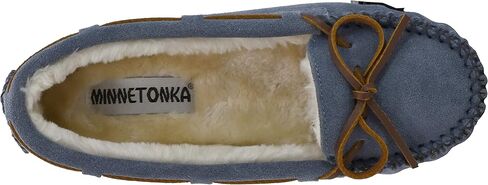 Minnetonka Women's Cally Slipper, Vintage Blue/Natural, 11 M US in Saudi Arabia