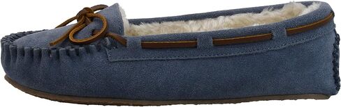 Minnetonka Women's Cally Slipper, Vintage Blue/Natural, 11 M US in Saudi Arabia