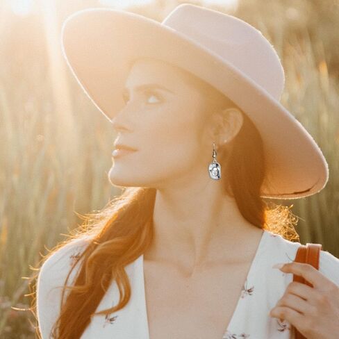 RechicGu Western West Cowgirl Cowboy Hat Drop Dangle Earrings Texas Spur Dangle Rodeo Boho Fancy Dress Costume in Saudi Arabia