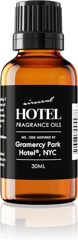 Hotel Diffuser Oil Inspired by Gramercy Park's Cade 26 Scent - AirScent No. 1035 Fragrance Oil Blend - 10 mL, 0.34 fl oz Glass Dropper Bottle for Aromatherapy Diffusers and Humidifiers in Kuwait