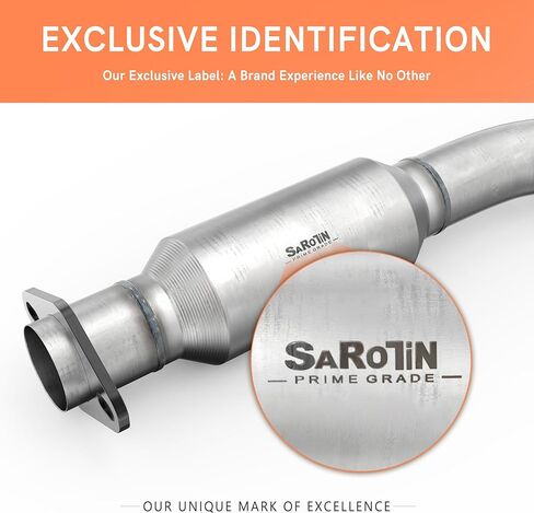 Rear Catalytic Converter Compatible with Honda CRV 2010-2011 2.4L (EPA Compliant) in Kuwait