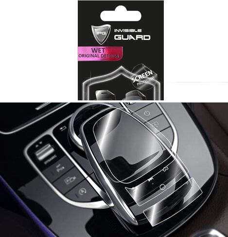IPG ProActive for Mercedes 2021-2023 GLC CLASS AMG GLC 43 COUPE GLC 300 4MATIC COUPE 10.25" Navigation 9H Hardness Screen Protector High Clarity Anti Scratch Smudge Nano Technology Guard for GLC Class in Saudi Arabia