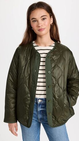 Velvet by Graham & Spencer Women's Marissa Quilted Sherpa Reversible Jacket in Kuwait