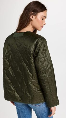 Velvet by Graham & Spencer Women's Marissa Quilted Sherpa Reversible Jacket in Kuwait