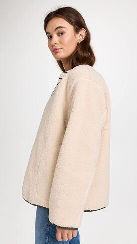Velvet by Graham & Spencer Women's Marissa Quilted Sherpa Reversible Jacket in Kuwait