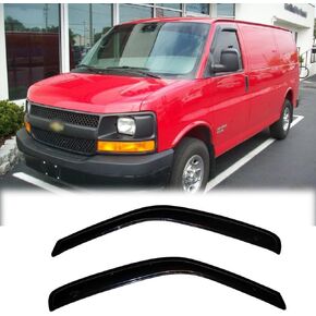 194233 Original Side Window Wind Deflector, 4pcs In-Channel Nice Rain Guards Set, Window Visor fit for 1997-2017 Ford Expedition, 2007-2017 Expedition XL, 1998-2017 Lincoln Navigator