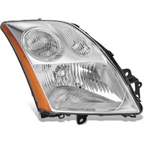 DNA MOTORING Right OE Style Headlight Compatible with 2007-2009 Nissan Sentra 2.0L,OEM-HL-0196-R