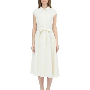 G-Cream Woven Flared Dress for Women, Long Maxi Dress, Womens 2025 Flowy Casual Fall Winter Dress